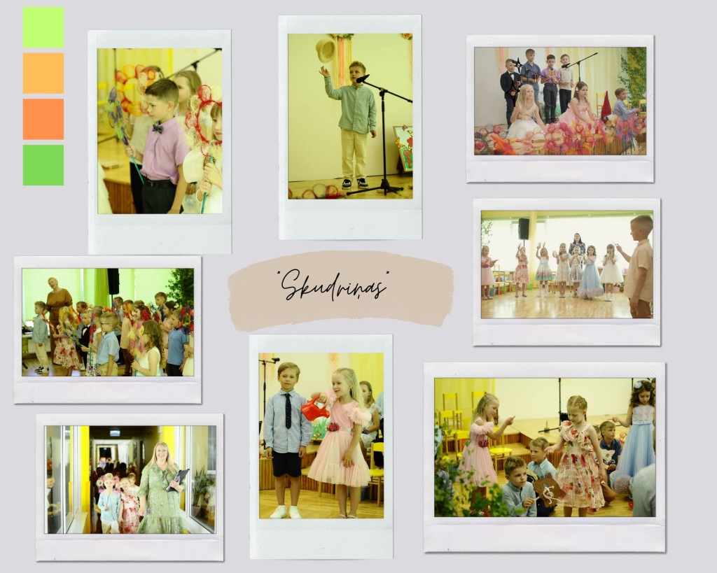 Grey Beige Pink Scrapbook Mood Vision Board  Photo Collage